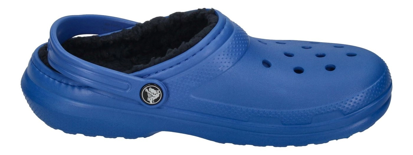 Crocs »Classic Lined Clog« Hausschuh Blue Bolt