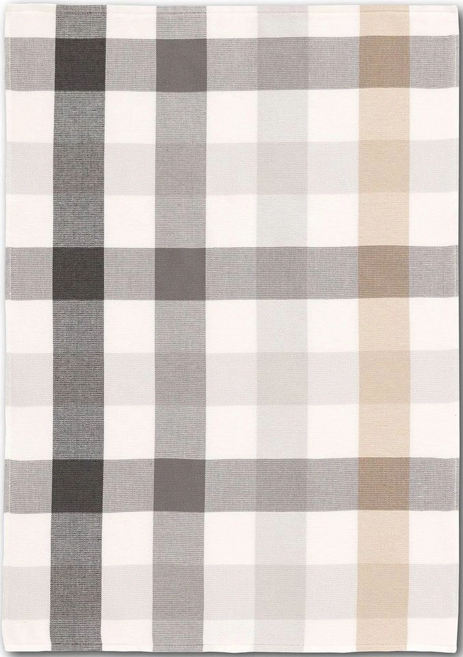 Dyckhoff Geschirrtuch »MULTIDRY«, (Set, 2-tlg), in hochwertiger Doubleface Qualität