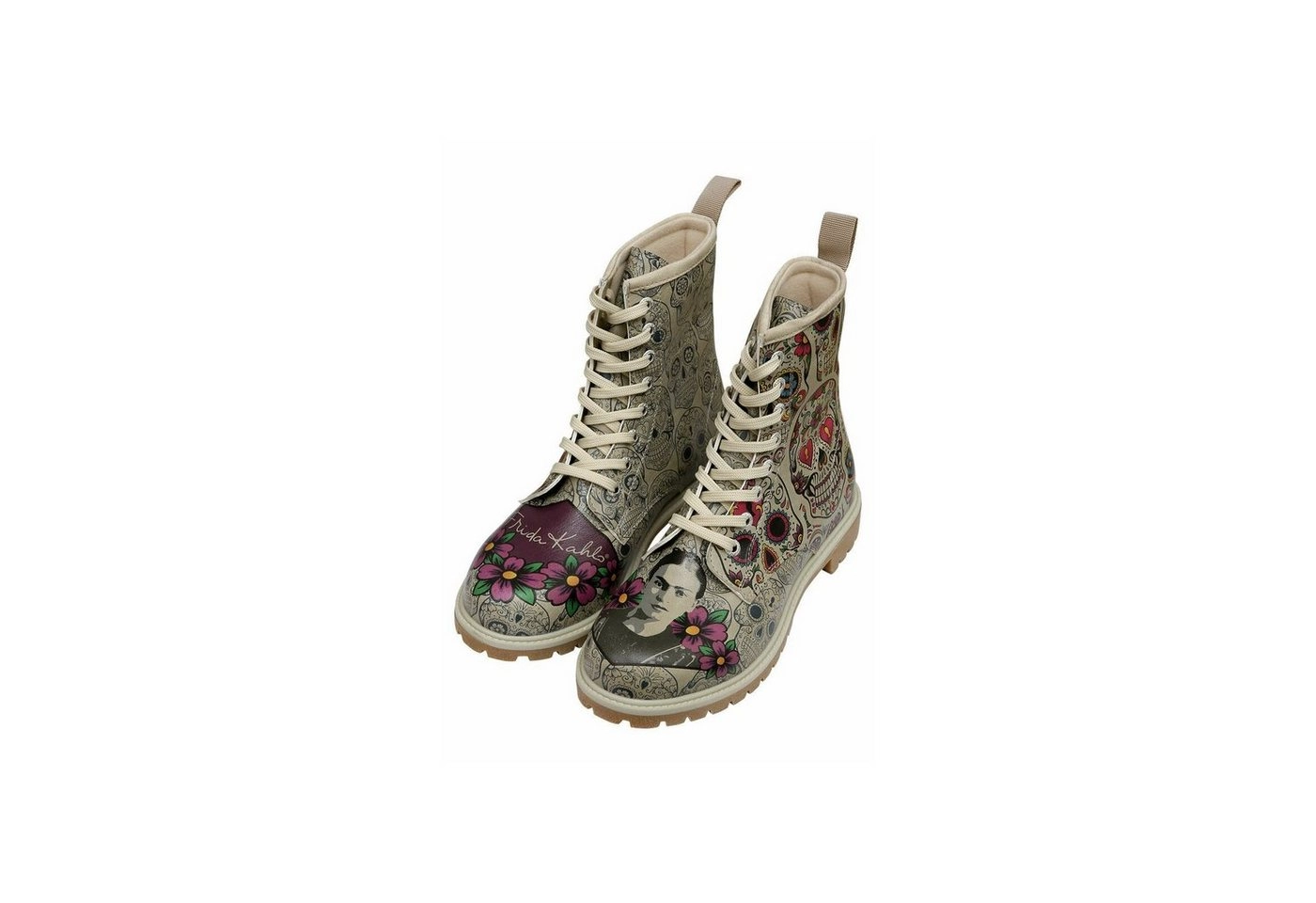 DOGO »Remembrance Of Frida Kahlo« Stiefel Vegan