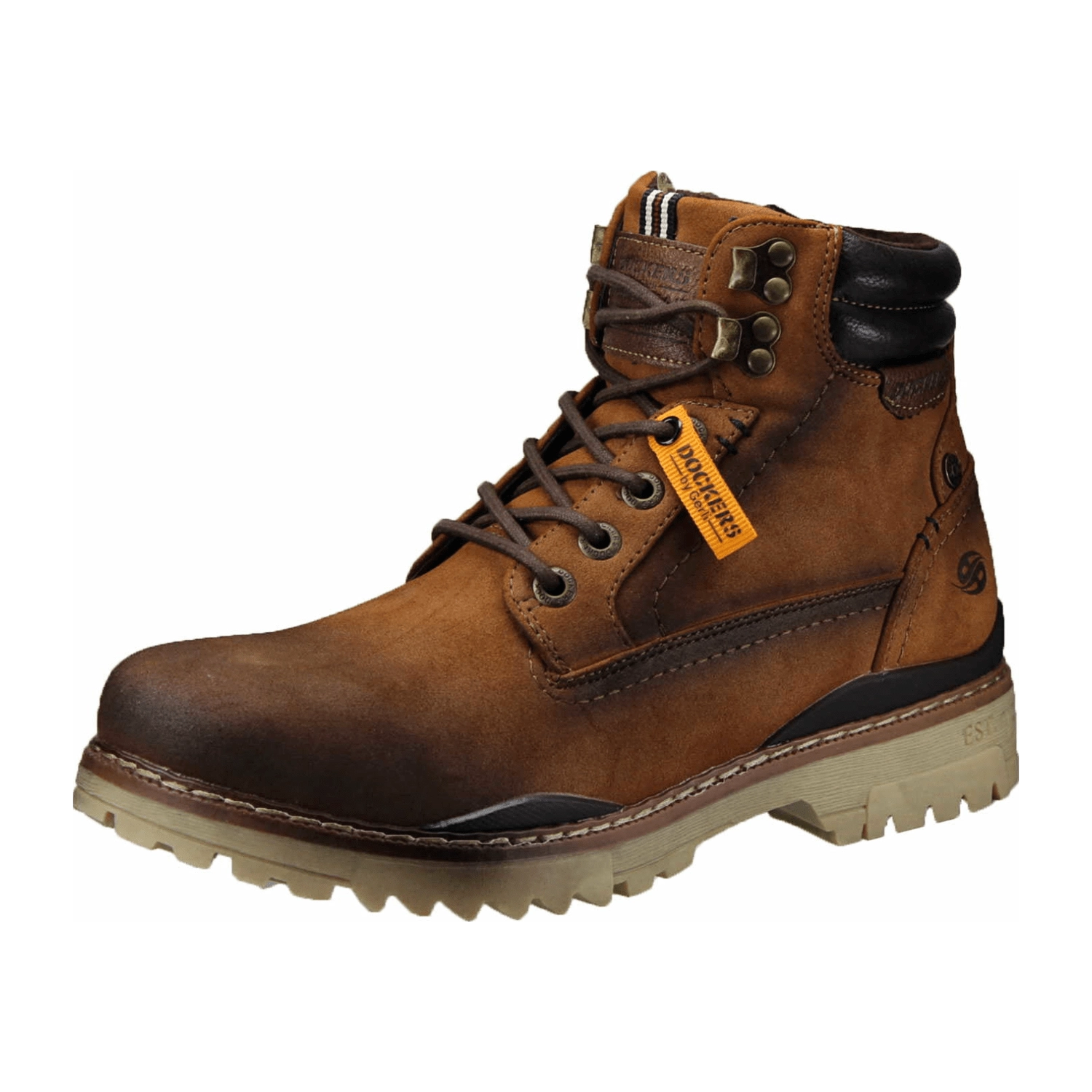 Dockers by Gerli Schnürboots in auffälliger Used-Optik