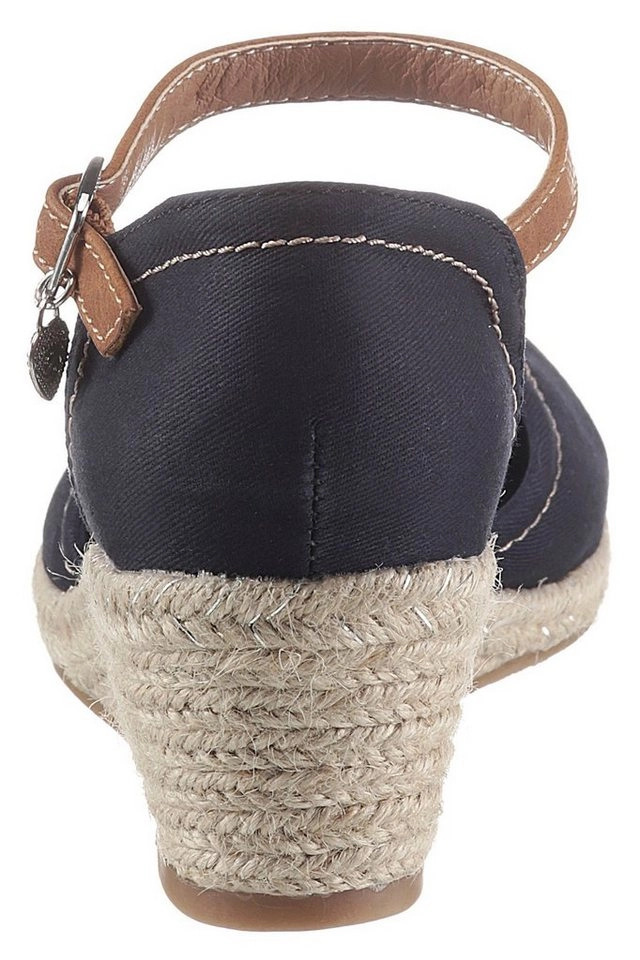 Dockers by Gerli Keilsandalette mit verstellbarem Riemchen