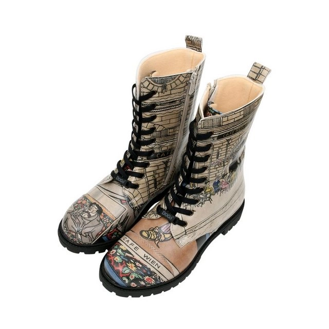 DOGO »Cafe Wien« Stiefel Vegan