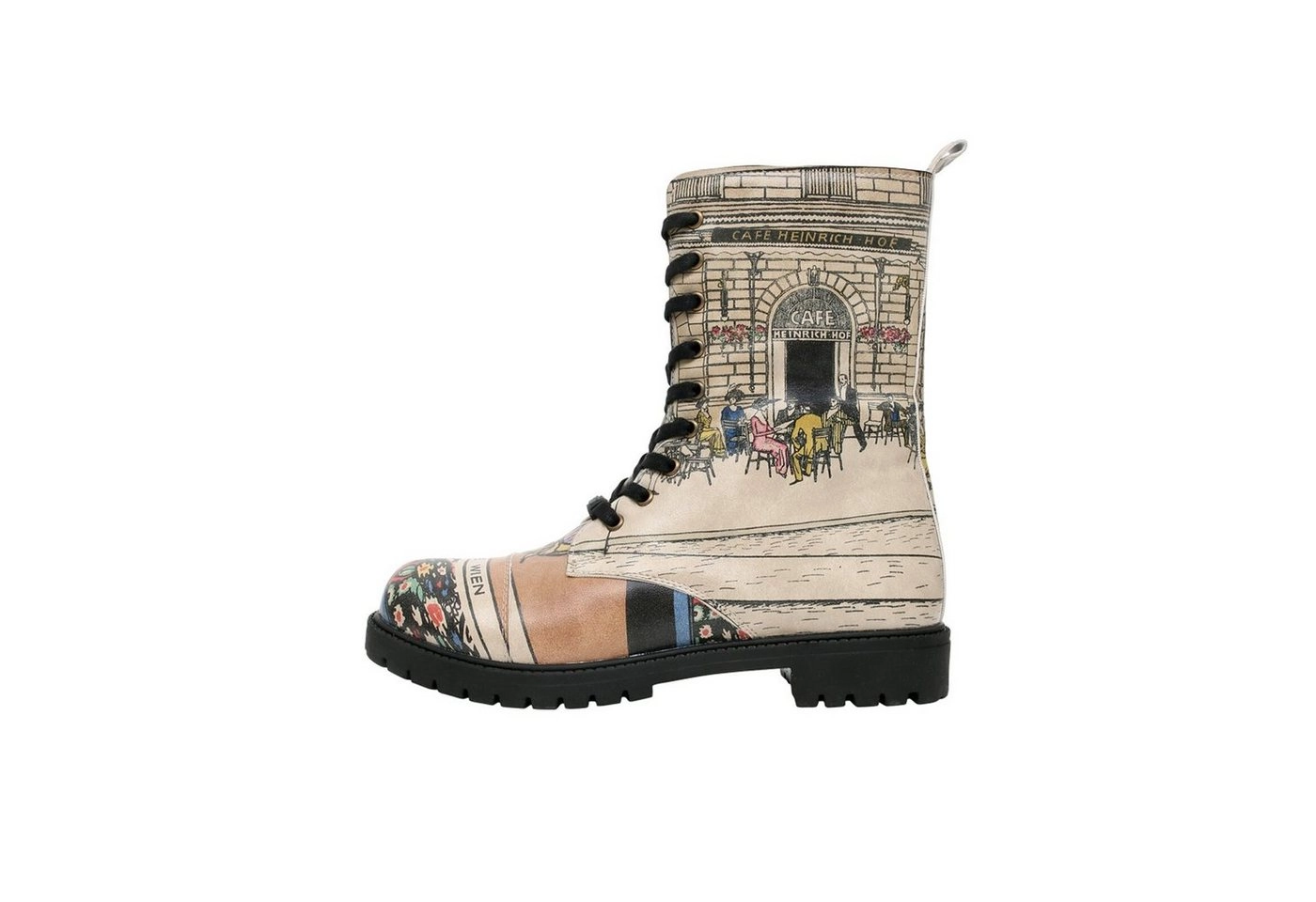 DOGO »Cafe Wien« Stiefel Vegan