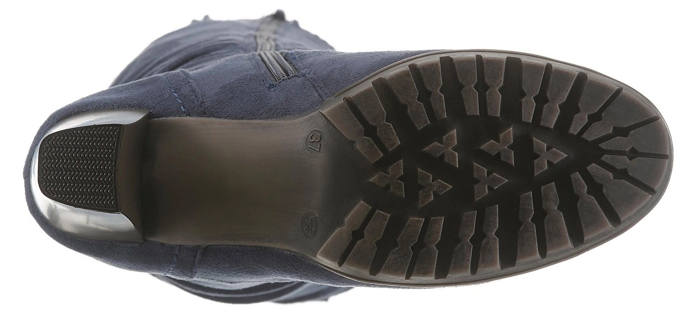 CITY WALK Stiefel mit Raffungen am slouchy Schaft