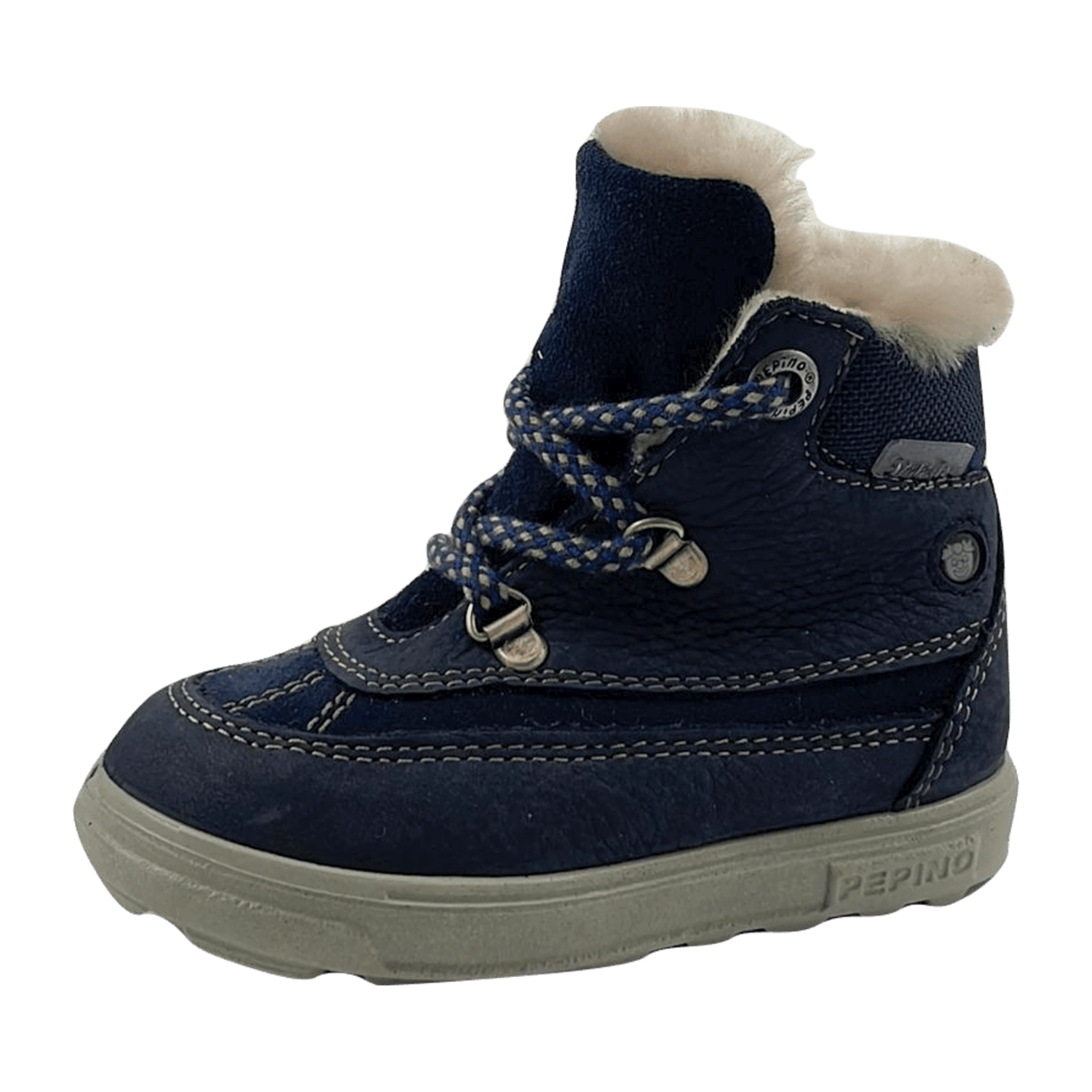 Pepino »Stiefelette Veloursleder/Textil« Schnürstiefelette